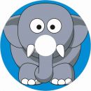 1302-04 Elefanten Baby
